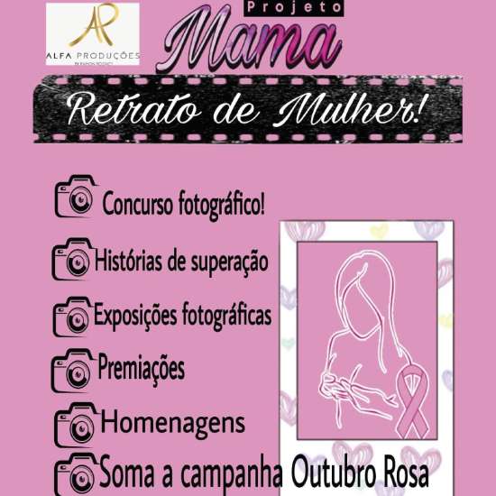 Projeto Mama retrato de mulher!
